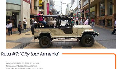 Ruta #7 - City tour Armenia